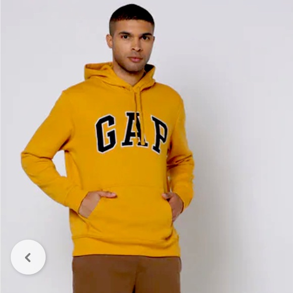 GAP AUTHENTIC YELLOW HOODIE FOR MEN’S & WOMEN’S - Picture 5 of 5